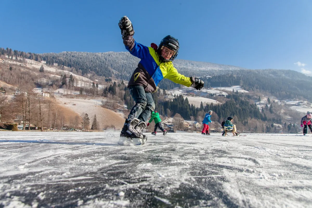 Wenn der Brennsee zufriert
